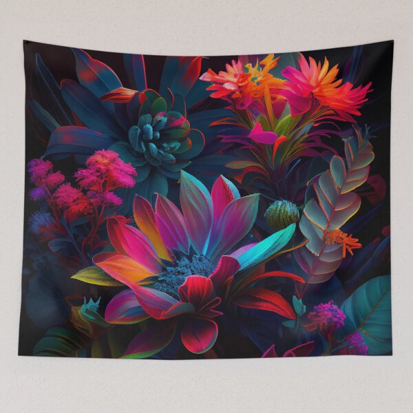 Item preview, Vibrant Profusion Digital Painting designed and sold by CodeAndColors.