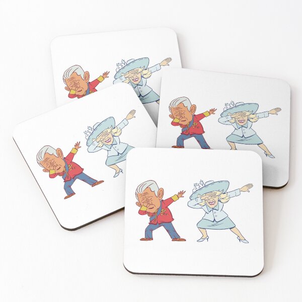 Item preview, British King III Dabbing Charles Camilla Mens Kids designed and sold by pipsmerch.