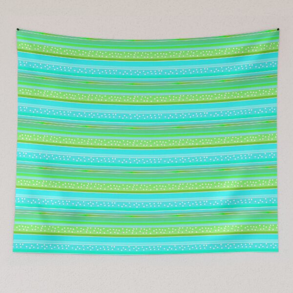 Item preview, Green spring summer color palette | Green spring summer color line dot pattern designed and sold by lausn.