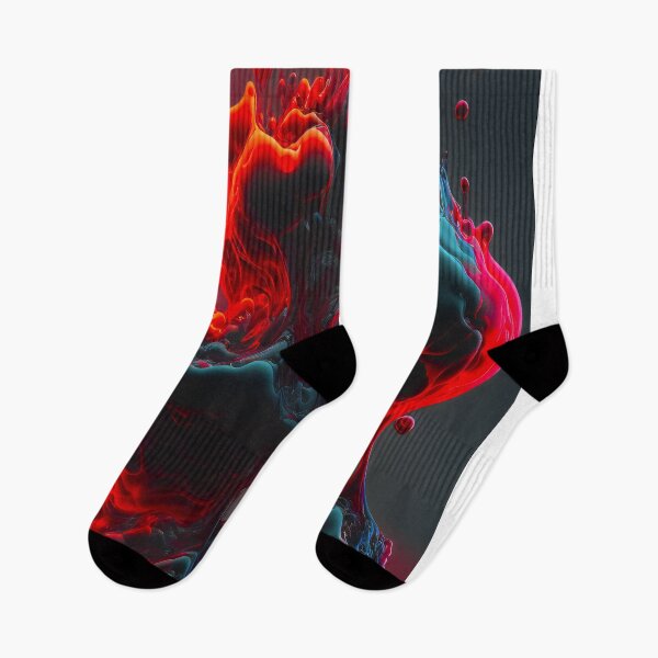 Artikelvorschau, Midnight Inferno - Gradient Liquid Art entworfen und verkauft von Transcendance.
