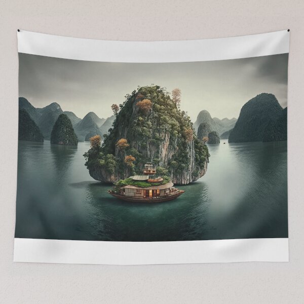 Item preview, Tiny Islands of the Ocean designed and sold by FireScreen.