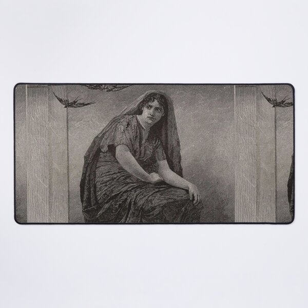 Item preview, Autumn woodcut - Edwin Howland Blashfield designed and sold by Vintage Designs +.