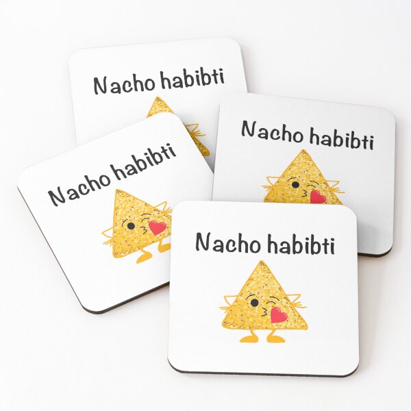 Item preview, Nacho habibti blowing a kiss designed and sold by QuirkyCraftz.