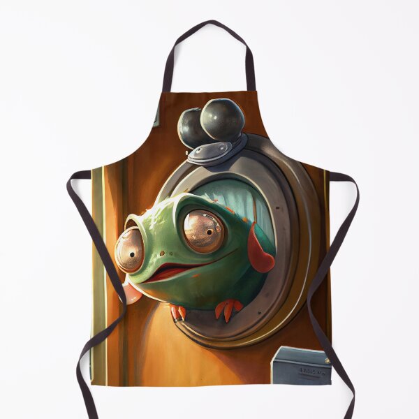 Item preview, Waiting at the Monorail A Doorbells Delight Digital Painting designed and sold by CodeAndColors.