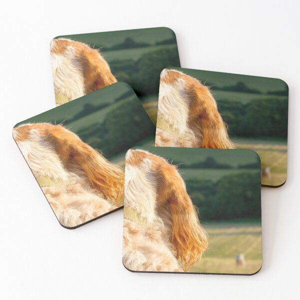 Item preview, The Lookout Spinone by heidiannemorris designed and sold by FOLK ART FUSION by heidiannemorris.