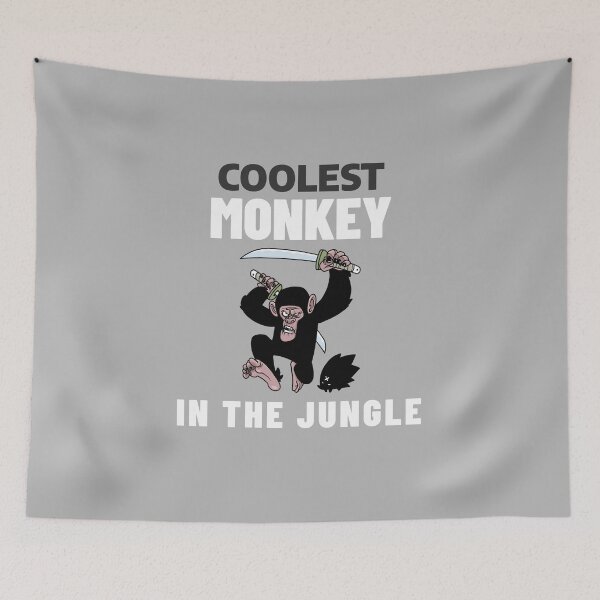 Item preview, coolest monkey in the jungle - animals designed and sold by STELATO.