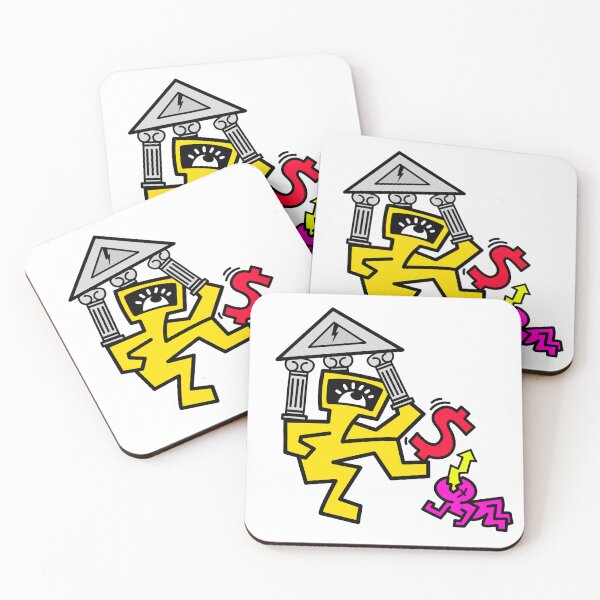 Item preview, Trust Us Banks and Inflation designed and sold by bitpopart.