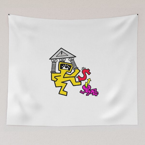 Item preview, Trust Us Banks and Inflation designed and sold by bitpopart.