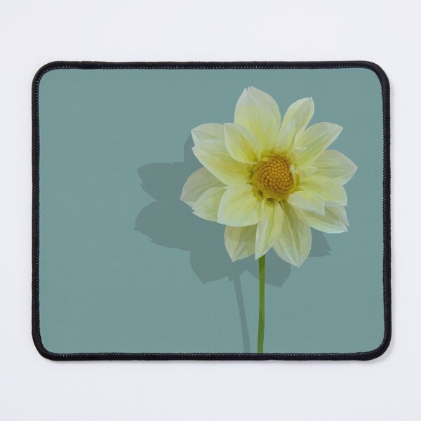 Item preview, Low Poly Yellow Dahlia designed and sold by ErinFCampbell.