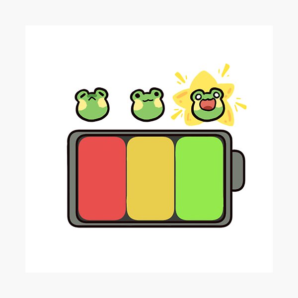 Item preview, Frog Recharge designed and sold by Bemmiee.