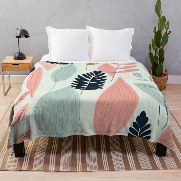 Item preview, Exotic Minimal Drawn Elegant Scandinavian Pattern Digital Painting designed and sold by CodeAndColors.
