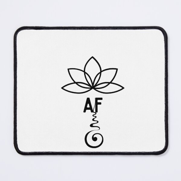 Item preview, Meditating AF designed and sold by ConnieVZ.