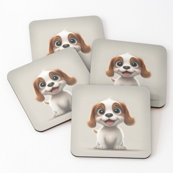 Item preview, Cute Beagle Puppy with Big Eyes designed and sold by Krystian Maliszewski.