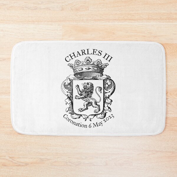 Item preview, Charles III coronation (lion, black) designed and sold by SolidEarthArt.