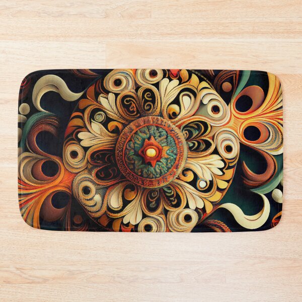 Item preview, Dazzling Dense Pattern Digital Painting designed and sold by CodeAndColors.