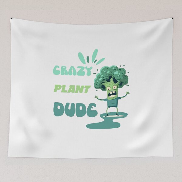 Item preview, Crazy Plant Dude designed and sold by GrumpyFella.