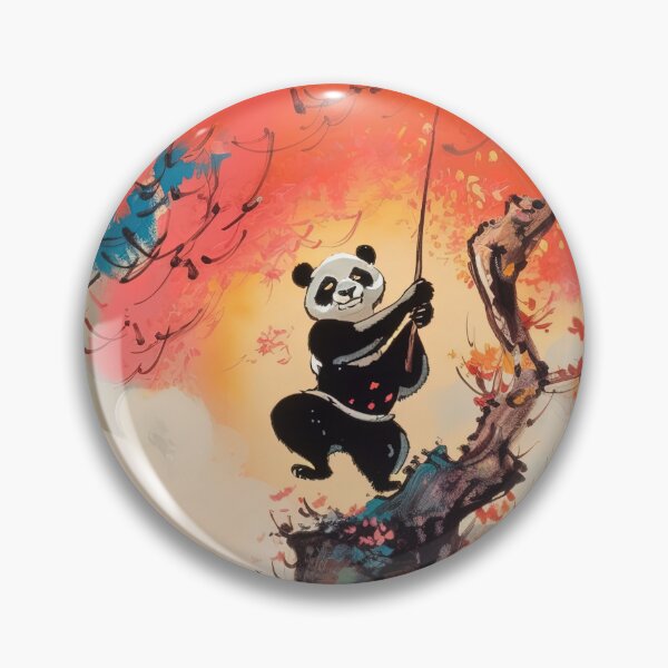 Item preview, Panda Training with a Branch designed and sold by RockingPandS.