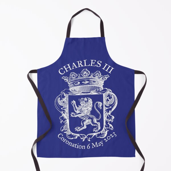 Item preview, Charles III coronation (lion, white) designed and sold by SolidEarthArt.