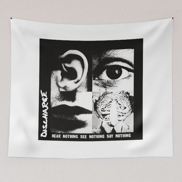 Item preview, Hear Nothing Discharge See Nothing Say Nothing designed and sold by PralineMartinA.