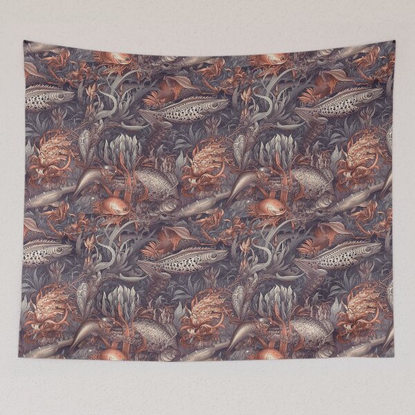 Item preview, Shoal of Fishes Repeating Pattern designed and sold by Salocin.