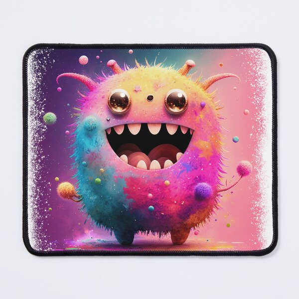 Item preview, Sparkling monster cute gift colorful fur love adorable chuppy designed and sold by Dontobiasshop.
