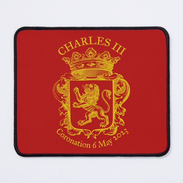 Item preview, Charles III coronation (lion, gold) designed and sold by SolidEarthArt.