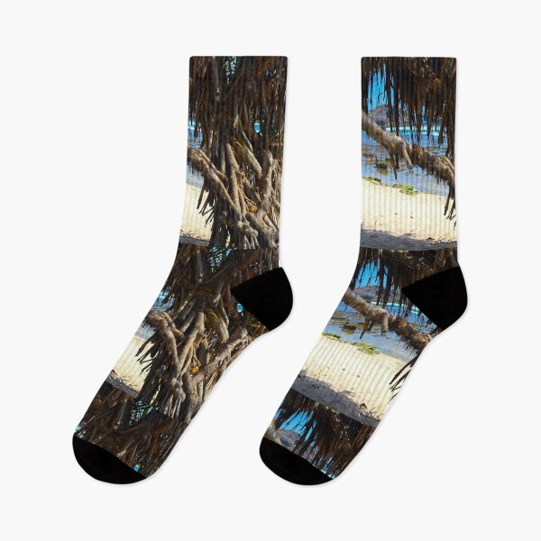 Item preview, Tree trunks at Watu Karung sand beach designed and sold by kall3bu.