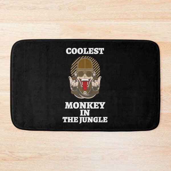Item preview, coolest monkey in the jungle - funny animal illustration designed and sold by STELATO.