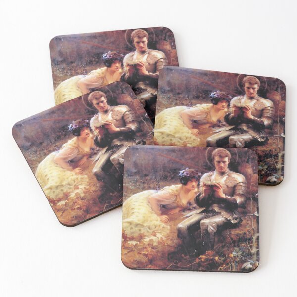 Item preview, Percival with the Grail Cup designed and sold by Vintage Designs +.