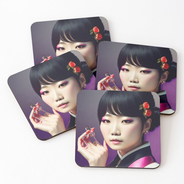 Item preview, Japanese Beautiful Girl designed and sold by KALEIDOSCOPE UK.