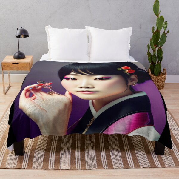 Item preview, Japanese Beautiful Girl designed and sold by KALEIDOSCOPE UK.