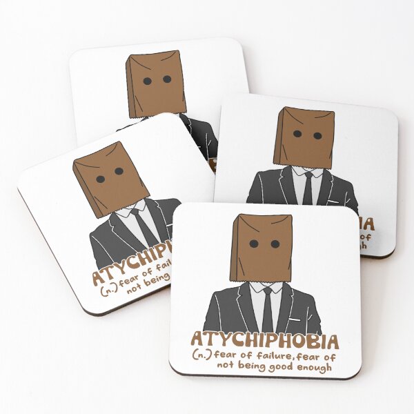 Item preview, atychiphobia_funny_atychiphobia phobia_fear_horror_funny designed and sold by Infinirish.