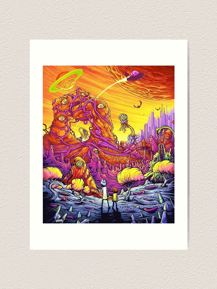 Art - Rick and Morty Art Print for Sale by shortalllentini