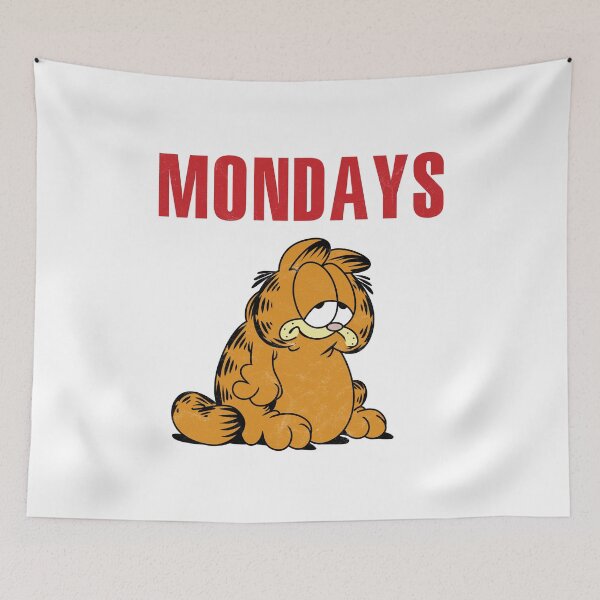 Item preview, Monday Cartoon Friends Cat Gift Fan designed and sold by ElenaUysal.