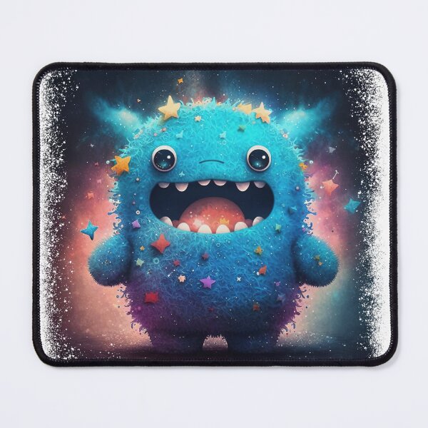 Item preview, Sparkling monster cute gift colorful fur love adorable chuppy designed and sold by Dontobiasshop.