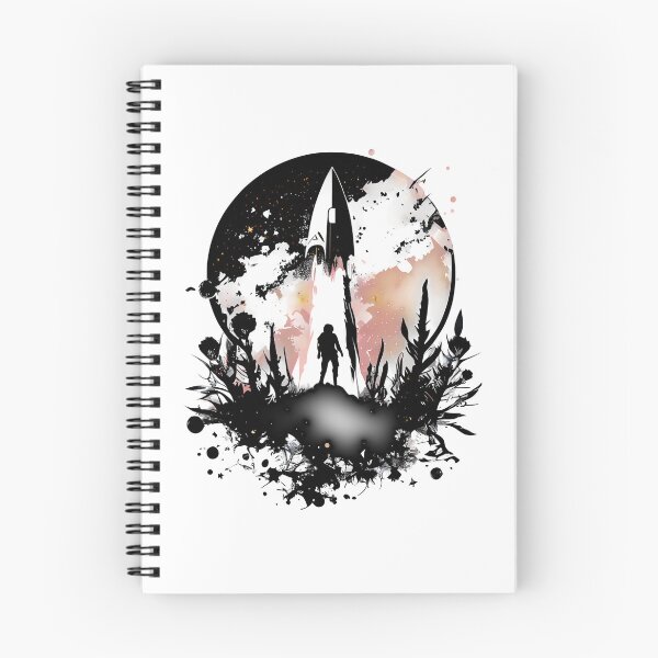 Item preview, Rocket Ship Silhouette designed and sold by ShadowAndSlate.
