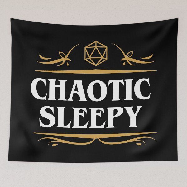 Item preview, Chaotic Sleepy Alignment designed and sold by pixeptional.