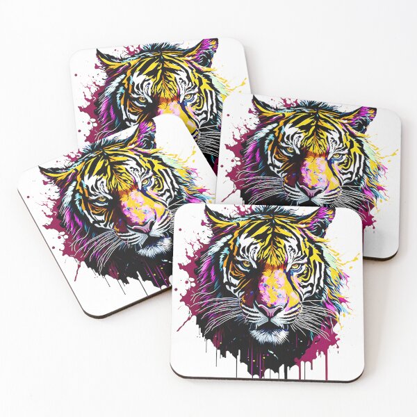 Item preview, abstract tiger's head designed and sold by Mikhail Palinchak.