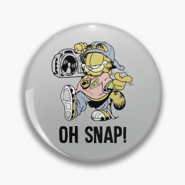 Item preview, Funny Oh Snap The Cat Garfield Cartoon Gift Fan designed and sold by ElenaUysal.