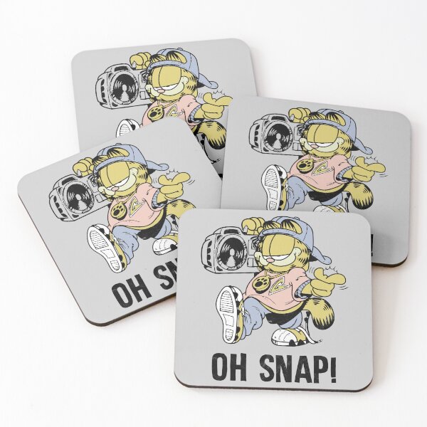 Item preview, Funny Oh Snap The Cat Garfield Cartoon Gift Fan designed and sold by ElenaUysal.