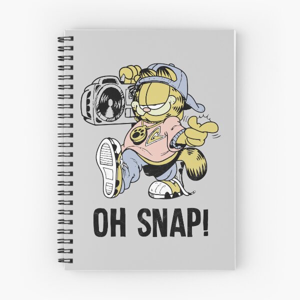Item preview, Funny Oh Snap The Cat Garfield Cartoon Gift Fan designed and sold by ElenaUysal.