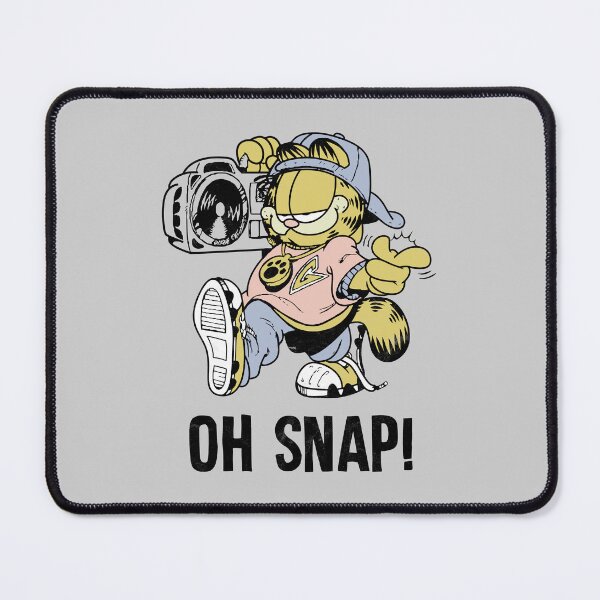 Item preview, Funny Oh Snap The Cat Garfield Cartoon Gift Fan designed and sold by ElenaUysal.