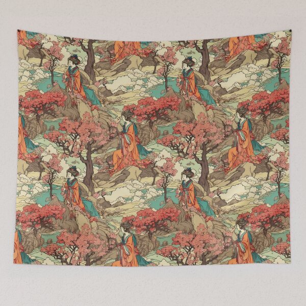 Item preview, Japanse Repeating Pattern designed and sold by Salocin.