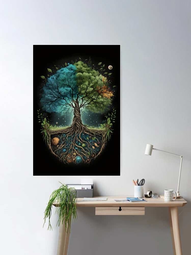 The Tree of Life” Colored Pencil Artwork – Wall of Wonders