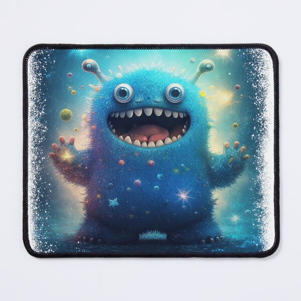 Item preview, Sparkling monster cute gift colorful fur love adorable chuppy designed and sold by Dontobiasshop.