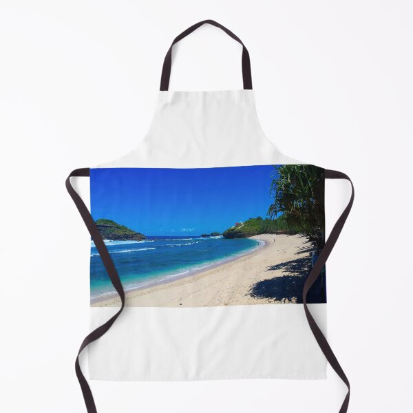 Item preview, Watu Karung lagoon sand beach with a rock island looks like a Sphinx designed and sold by kall3bu.