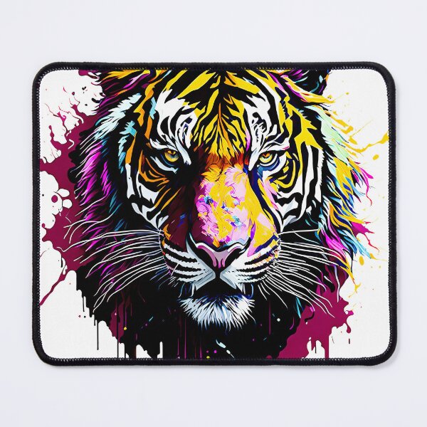 Item preview, abstract tiger's head designed and sold by Mikhail Palinchak.