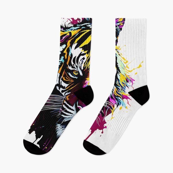 Item preview, abstract tiger's head designed and sold by Mikhail Palinchak.