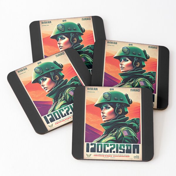 Item preview, Futuristic World War III Poster designed and sold by KALEIDOSCOPE UK.