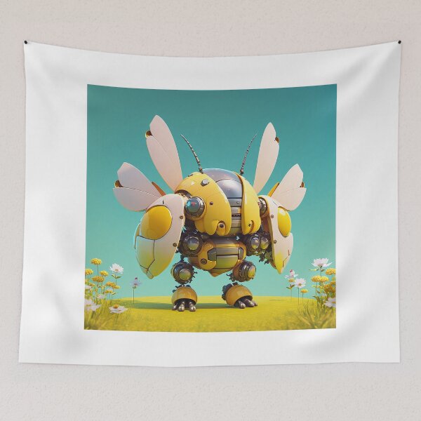 Item preview, Bee 3D Robot designed and sold by myfigaidea.